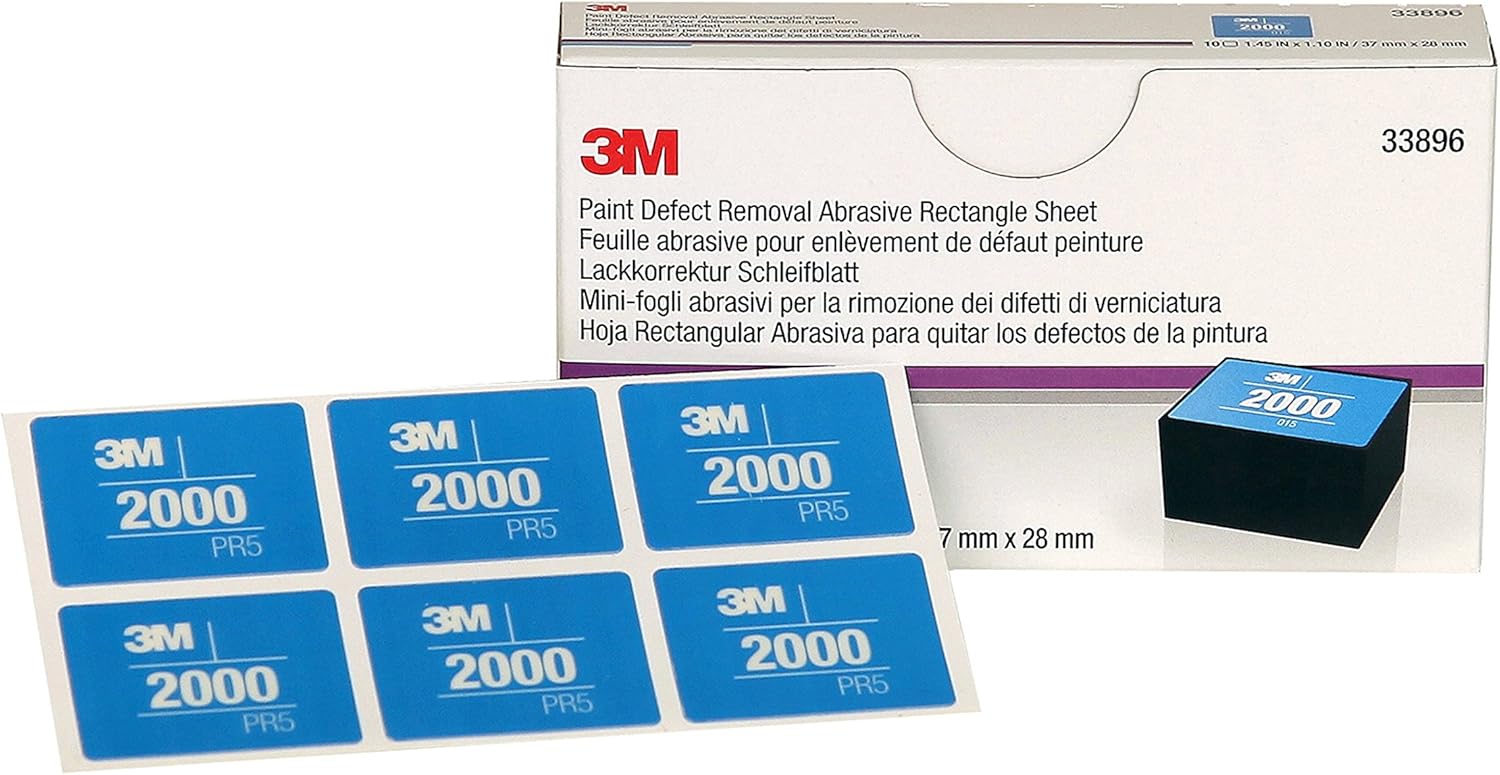 3M Mini coli abrazive pt indepartarea defectelor de vopsea, P2000